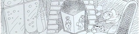 Argentina cartoon, hot stuff