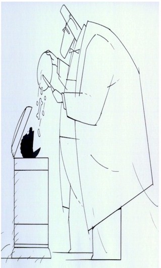 Germany cartoon, the rich and begger